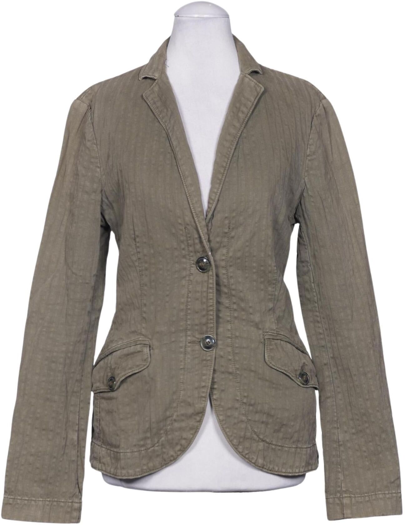 GAS Damen Blazer, Grün, Gr. S, Baumwolle / Mohair / Wolle / Synthetik - Second Hand