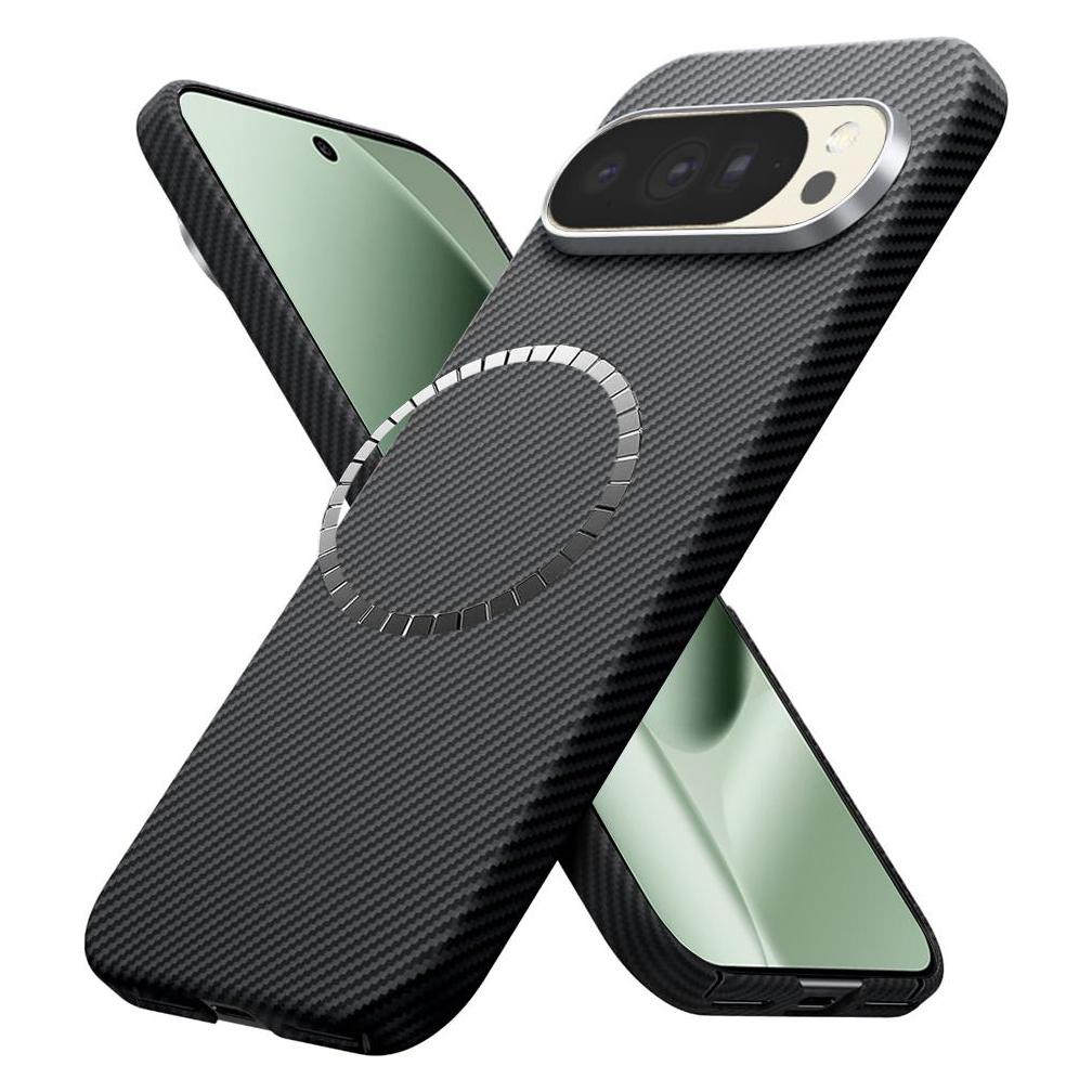 Techsuit - Aramid Fiber MagSafe - Google Pixel 10 Pro XL - Black (Google Pixel 10 Pro XL) (68081065)
