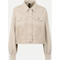 Denimjacke mit Gold-Finish Beige 36