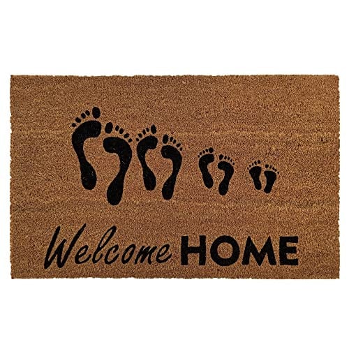 Vivol Kokos Voetenmat Welcome Home 50x80 cm - Antislip en stofvrij