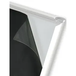 Tafellackfolie DIN A1 schwarz für Kundenstopper und Plakatrahmen