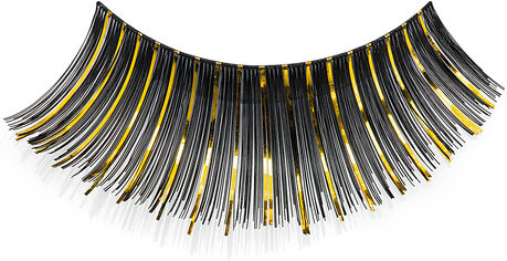 FANTASY Wimpern "Volume", schwarz/gold