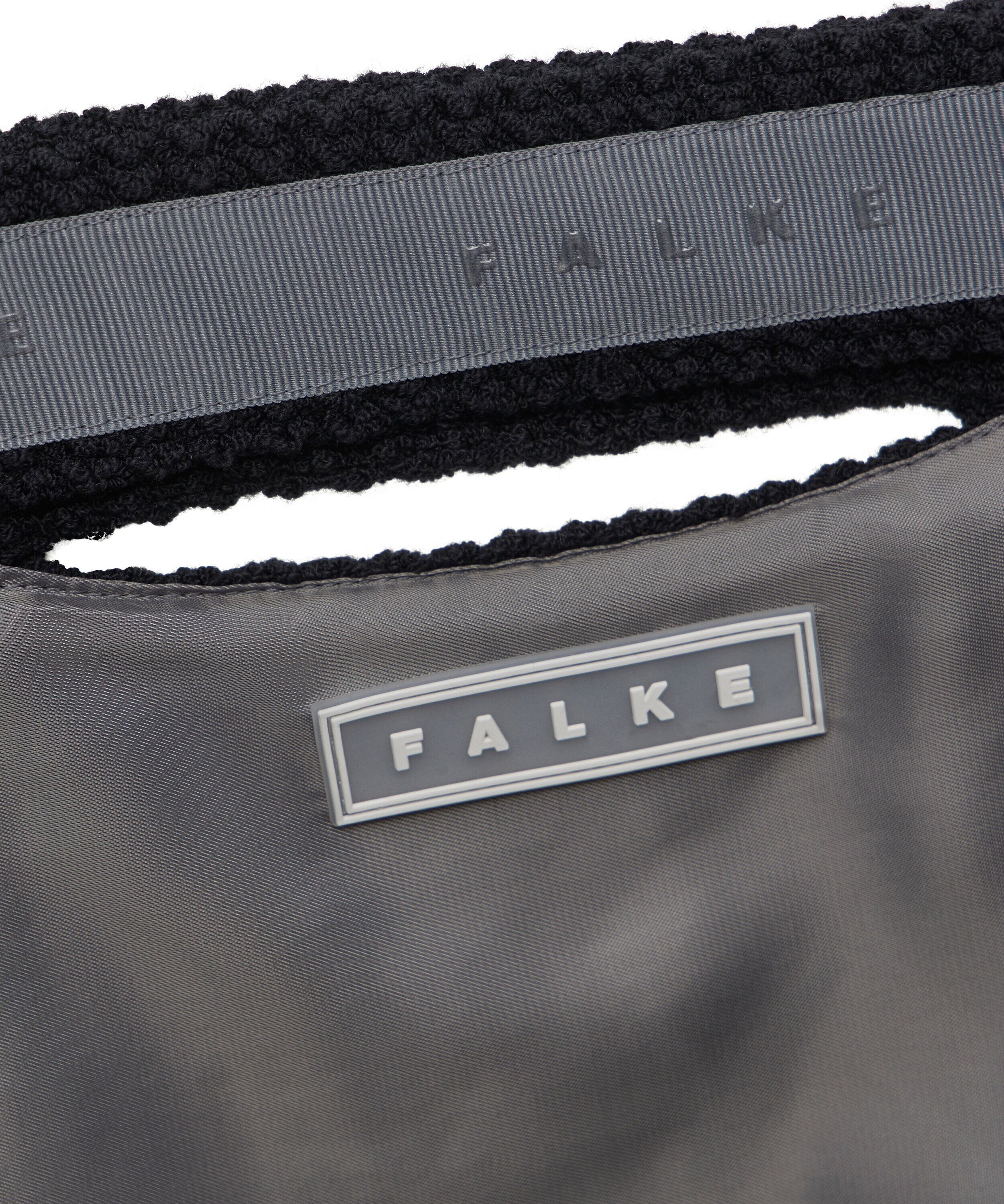 Freizeittasche FALKE "FALKE Tasche", Damen, Gr. onesize, schwarz (3000), Taschen Freizeittasche
