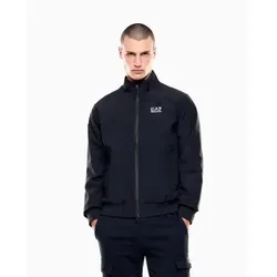 EA7 für Herren. 7M000424_AF13569 Marineblaue Bomberjacke (XXS), Lässig, Recyceltes Nylon