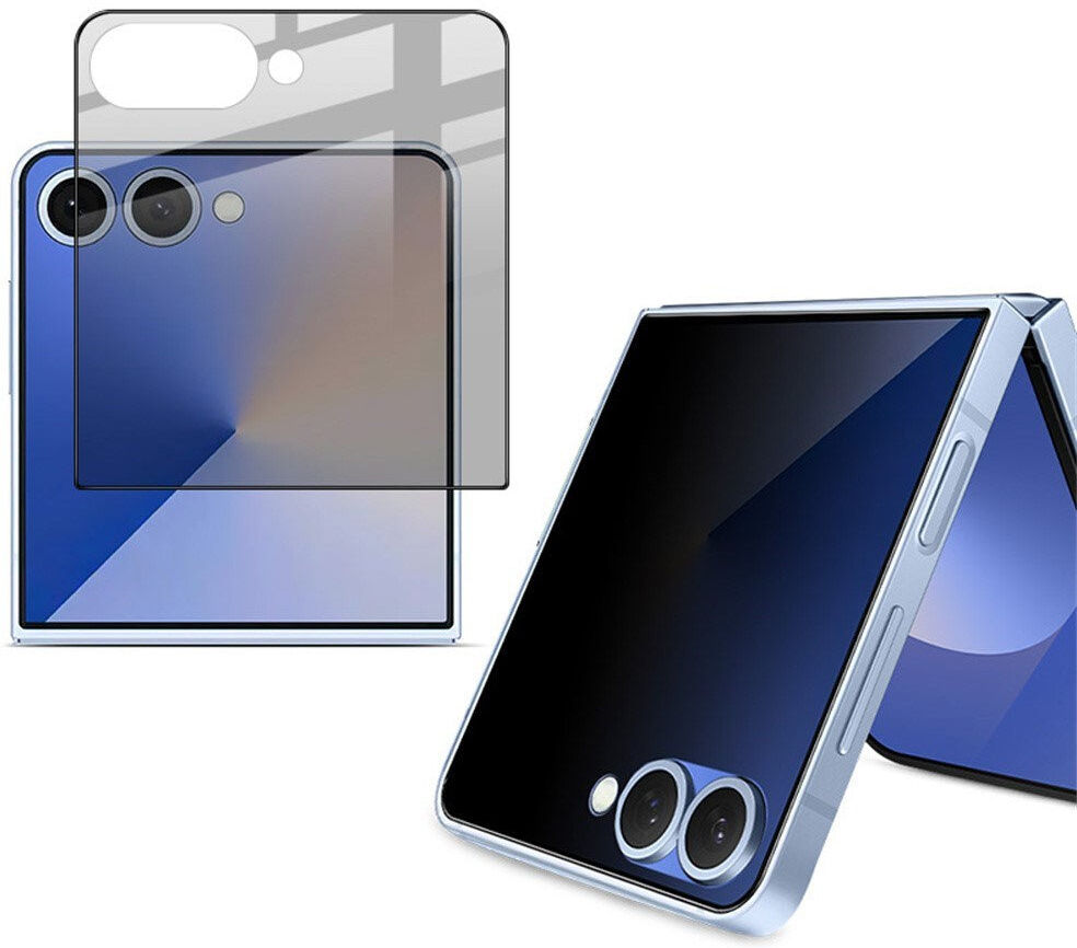 INCOVER Samsung Galaxy Z Flip8 / Z Flip7 IMAK Skærmbeskyttelsesglas - Privacy Funktion - Gennemsigtig