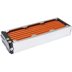 Aqua Computer Airplex Modularity System 360 mm, ein Kreislauf (120 mm), Wasserkühlung Radiator, Silber