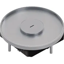 Hager EKR120TM15 Nivellierbare Edelstahlkassette R12 mit Tubus f. 12x45er Module Belagstiefe 15mm