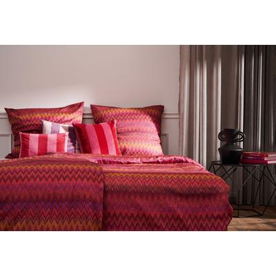 Bettwäsche APELT "Gino", rot (bordeauxrot), B/L: 135cm x 200cm, 1 Stk., 1 Stk., Satin (Bio-Baumwolle), B/L: 80cm x 80cm, 2, Satin (Bio-Baumwolle), Bezug: 100% Baumwolle, Bettwäsche, Bettwäsche, Bettwäsche-Set mit Reißverschluss, Baumwoll-Satin,...