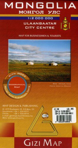Gizi Map - Mongolia - Preis vom 10.10.2026 11:48:34 h