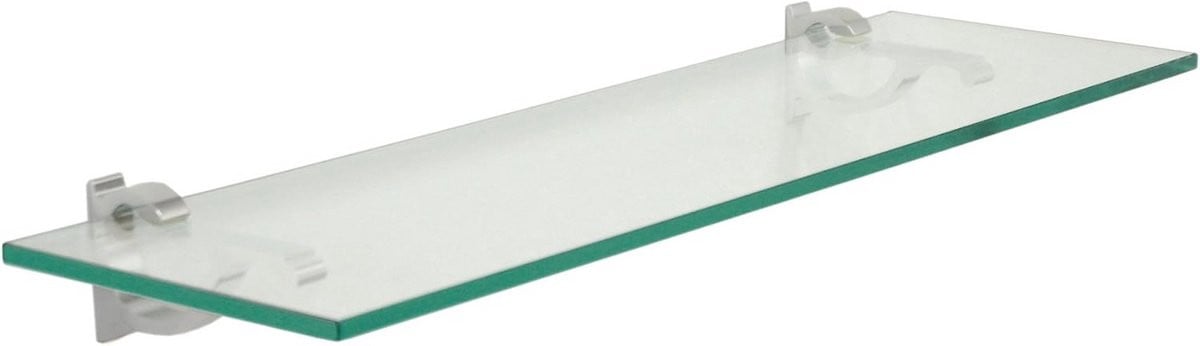 Zwevende glazen wandplank voor de woonkamer, keuken, badkamer of slaapkamer