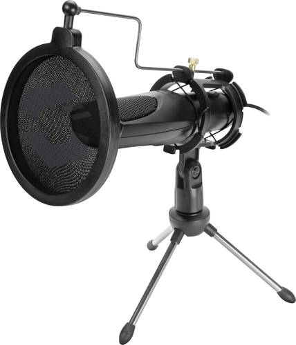 SPEEDLINK AUDIS, Tischmikrofon, -30 dB, 50 - 16000 Hz, 2200 Ohm, Kabelgebunden, USB