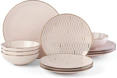 Lenox Trianna Blush 12-piece Dinnerware Set
