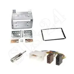 KIA Carnival II (VQ) 2006 - 2011 Autoradio 2-DIN Einbaurahmen Radioblende+Ada...