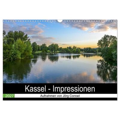 Kassel - Impressionen (Wandkalender 2027 DIN A3 quer), CALVENDO Monatskalender