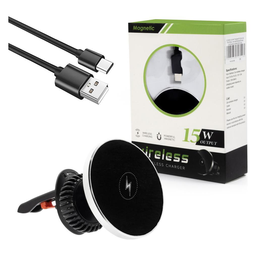 Vega Ecobox Magnetischer Handyhalter 15w Kabelloses Autoladegerät (15 W) (49018654)