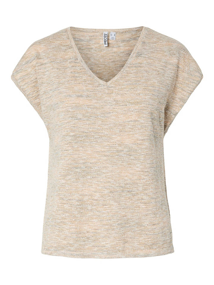 Pieces Pullover in Beige - S