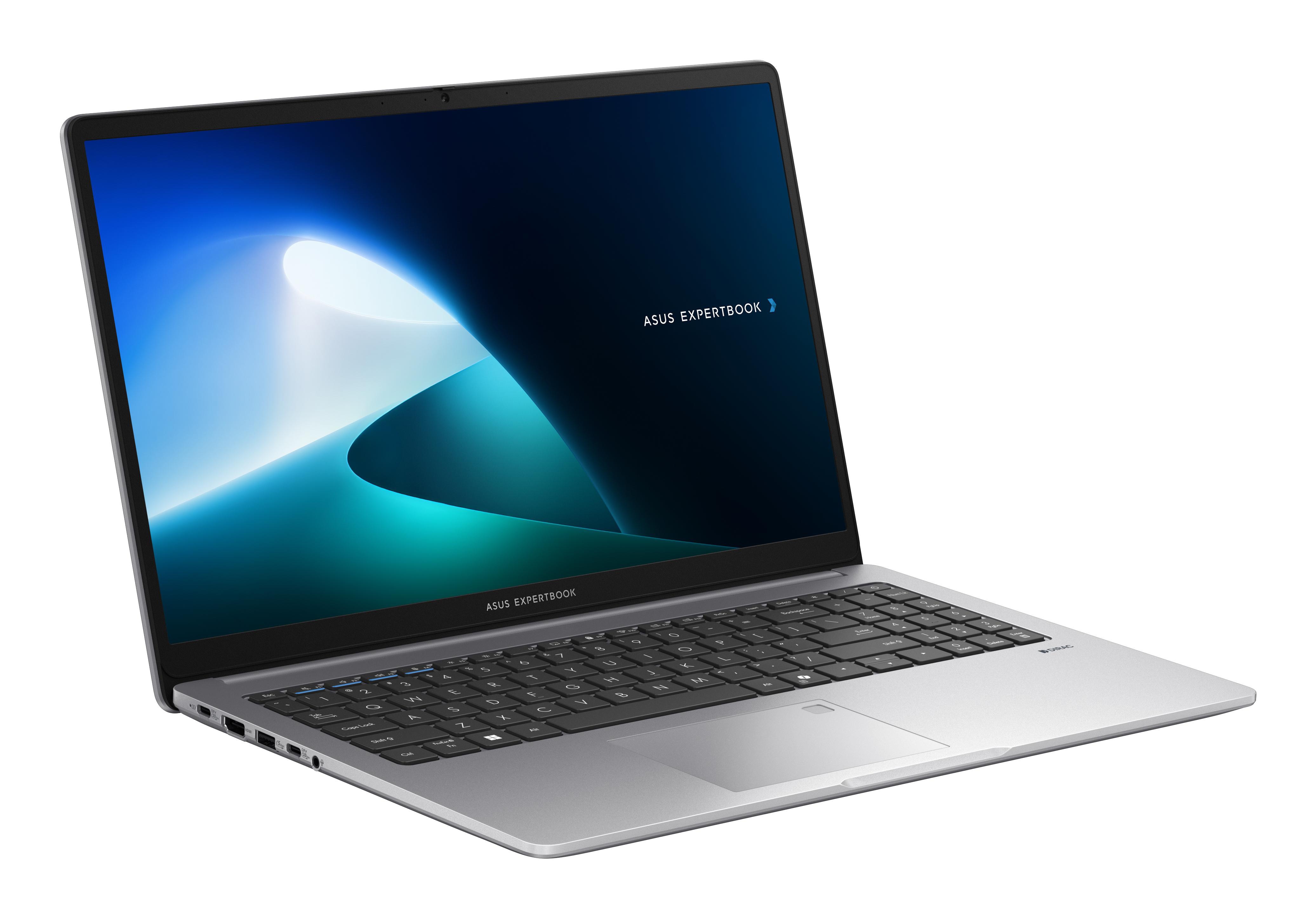 ASUS ExpertBook B1 B1503CVA-S76994 15.6 Zoll Laptop Intel Core 5 210H 8 GB RAM 256 GB SSD kein Betriebssystem Gentle Grey