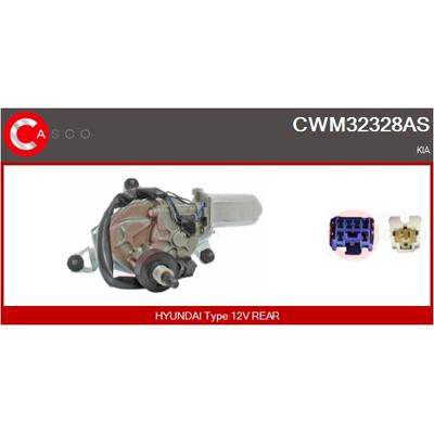 CASCO Wischermotor cwm32328as hinten für KIA