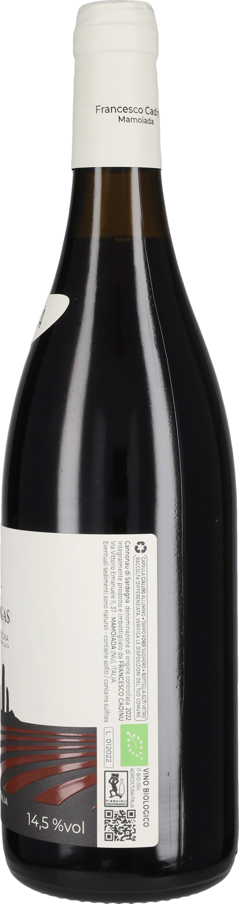 Cannonau di Sardegna 'Perdas Longas' Francesco Cadinu 2022