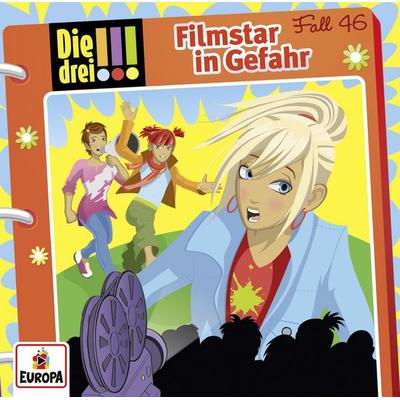 Die drei !!! - Filmstar in Gefahr,1 Audio-CD - , CD, 9783803237958