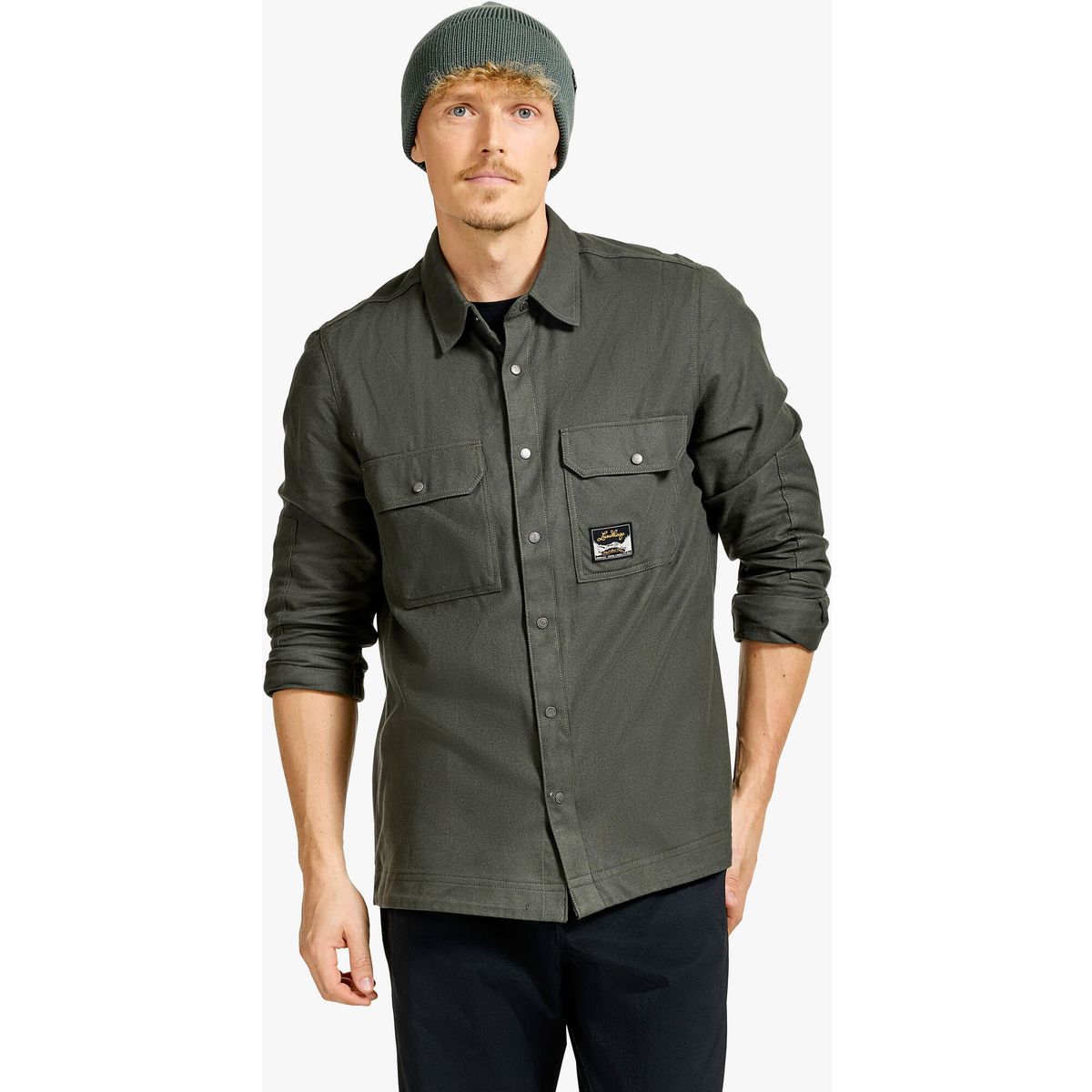 Lundhags Järpen Lumberjack Shirt dk forest green (61415) XS 44010-26-61415-XS