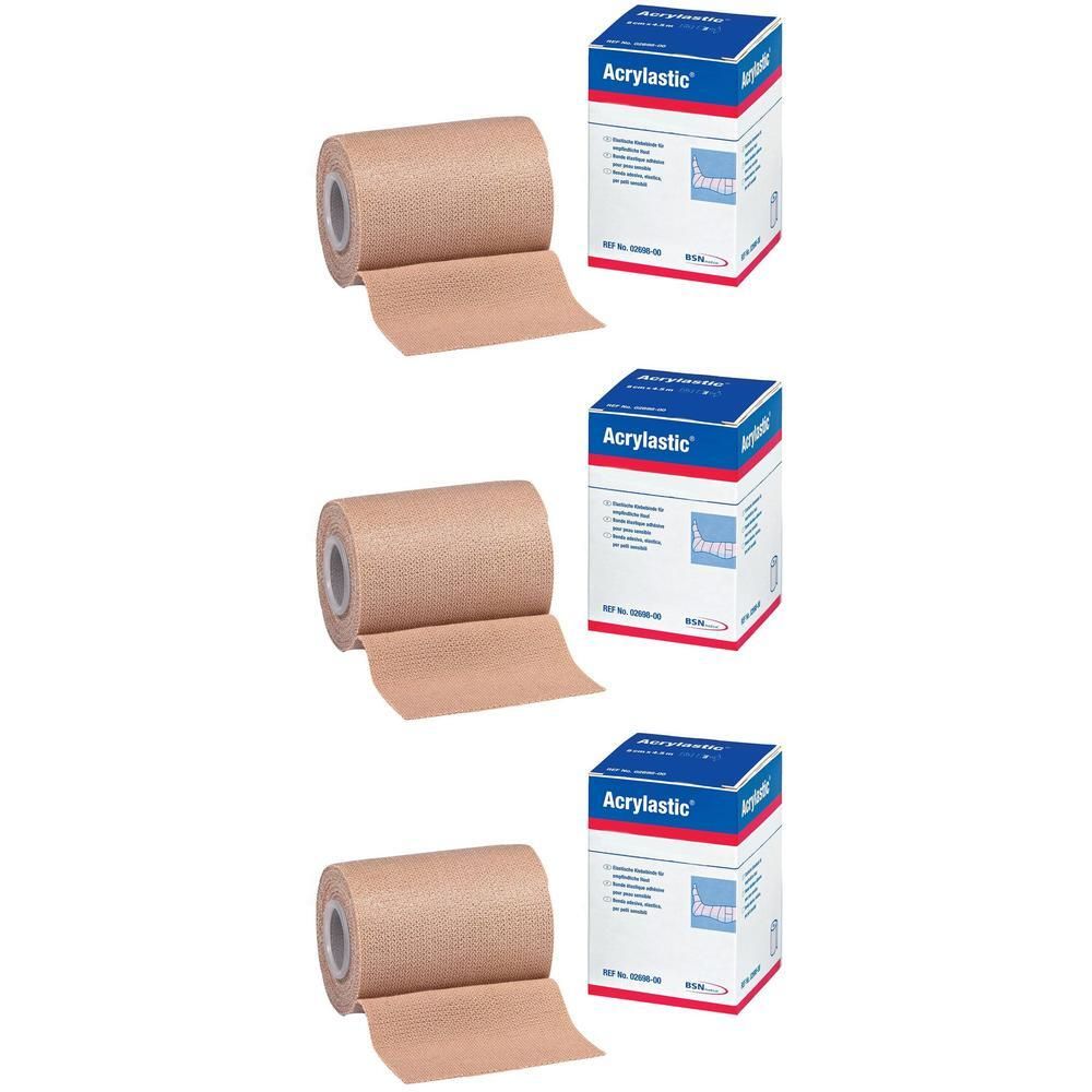 Acrylastic 8 cmx2,5 m Binden x3 3x1 St