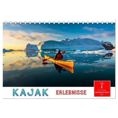 Kajak Erlebnisse (Tischkalender 2027 DIN A5 quer), CALVENDO Monatskalender