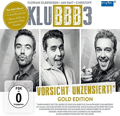 Klubbb3 - Vorsicht Unzensiert! (Gold Edition) - Preis vom 11.10.2026 03:10:56 h