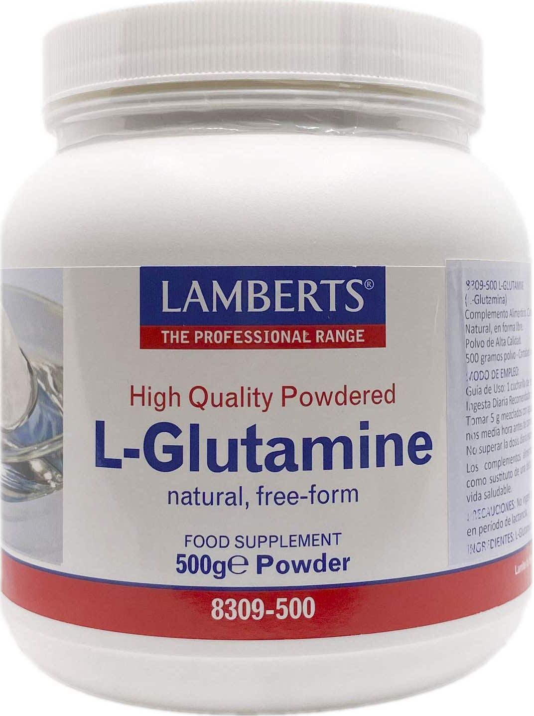 Lamberts L-glutamine Polvo 500 g.