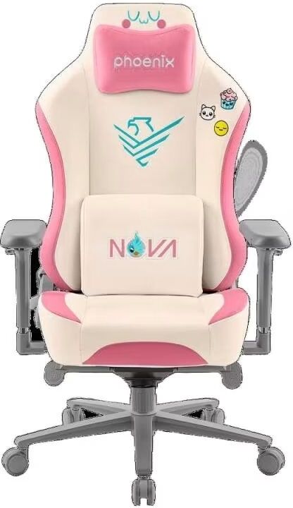 Phoenix Technologies Silla Gaming Nova Cream Edition Talla Única Unisex