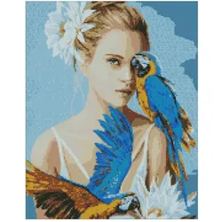 Ideyka Diamond Mosaic - Mädchen... 40x50cm