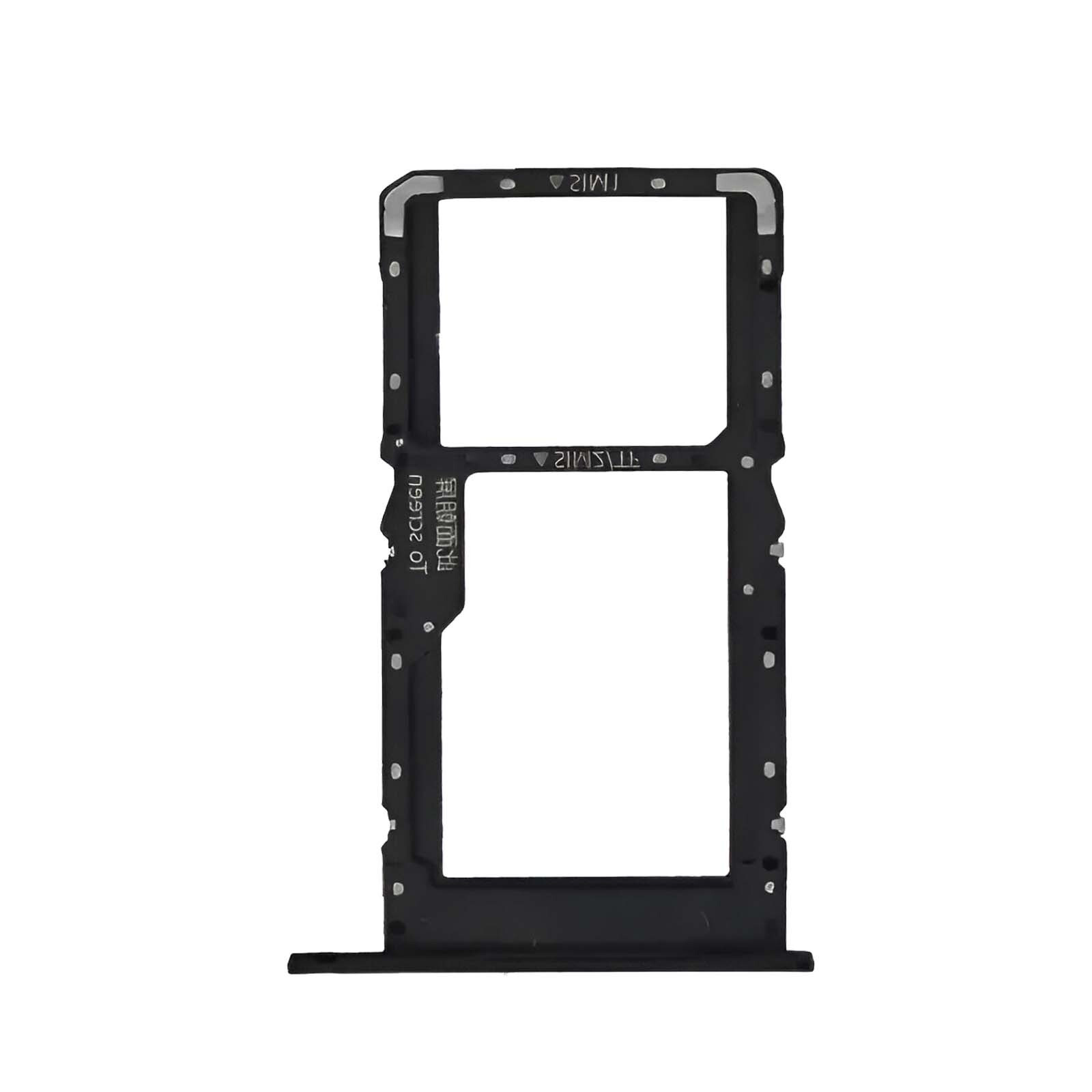 Clappio SIM-kaart houder voor Huawei Nova Y70, Nano SIM + Micro-SD, zwart