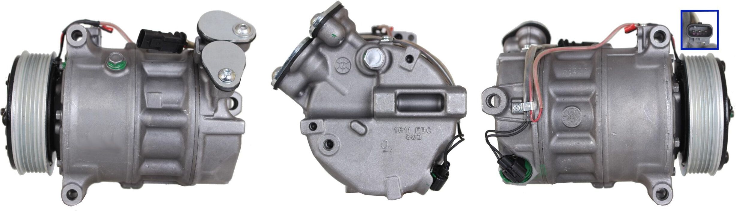 Lucas Kompressor, Klimaanlage Acp01352 Für Jaguar