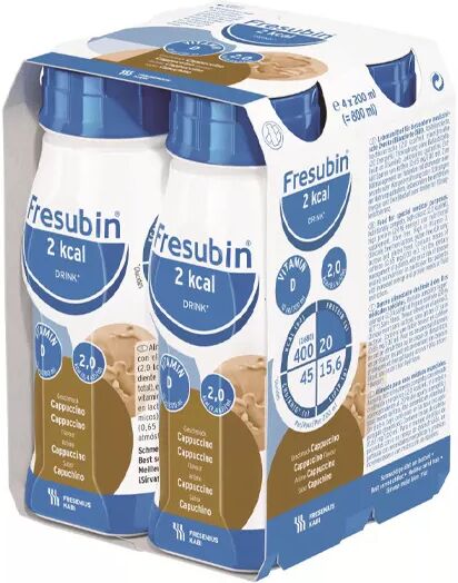 Fresubin Bebida 2kcal Capuchino 4x200ml