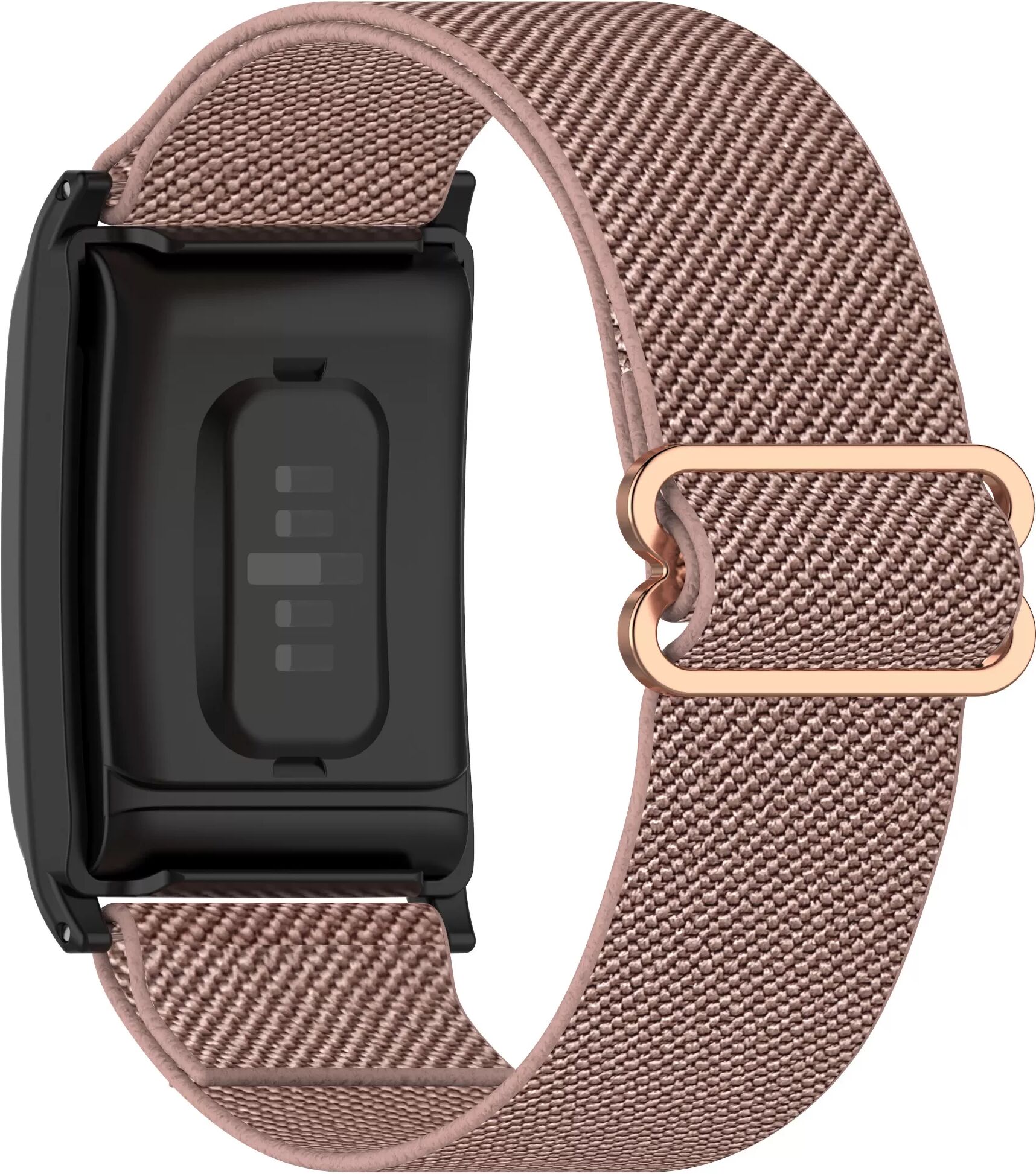 INF Roségoldenes gewebtes Nylonarmband für WHOOP 4.0 - Bequem & Stilvoll