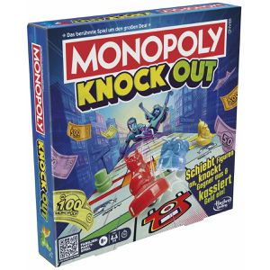 Hasbro Brettspiel F8995, Monopoly Knockout, ab 8 Jahre, 2-8 Spieler