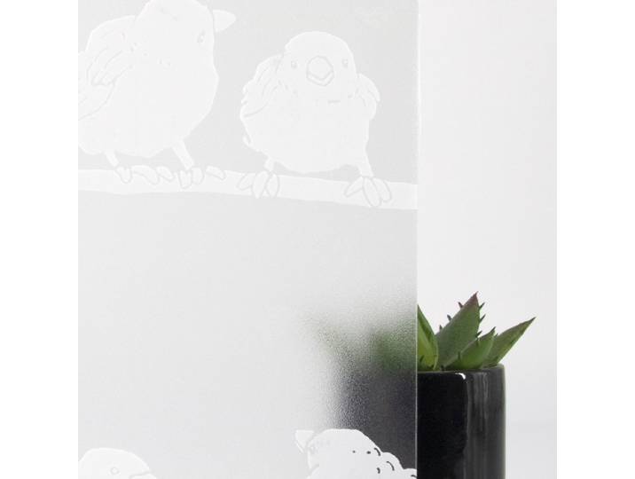 d-c-fix Filippa Raamfolie - 45x150cm - Melkglas - Dieren - Statisch