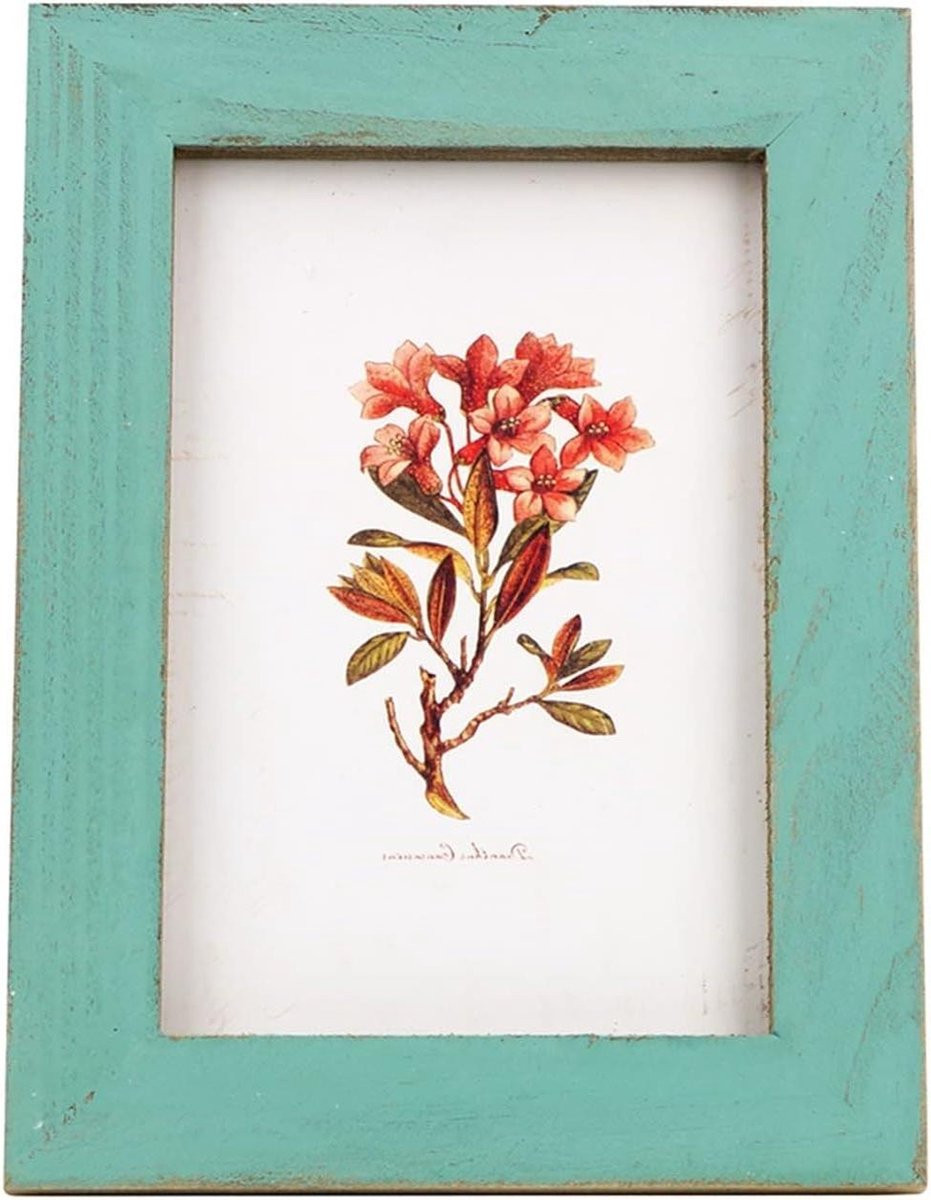 Houten Fotolijst in Vintage Stijl - Rechthoekig Decoratie Frame