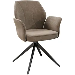 Akante Stuhl Vienna Stoff Beige