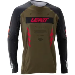 Leatt, Herren, Velotrikot, MTB Gravity 5.0 Radtrikot (L), Gelb, Schwarz, L