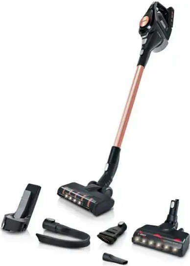Bosch Serie 8 BCS8214PRQ, Stabstaubsauger, Beutellos, Schwarz, 0,4 l, Trocken, 78 dB