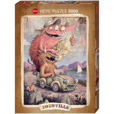 Heye Puzzle - Zozoville Road Trippin - Standard 2000 Teile 291245