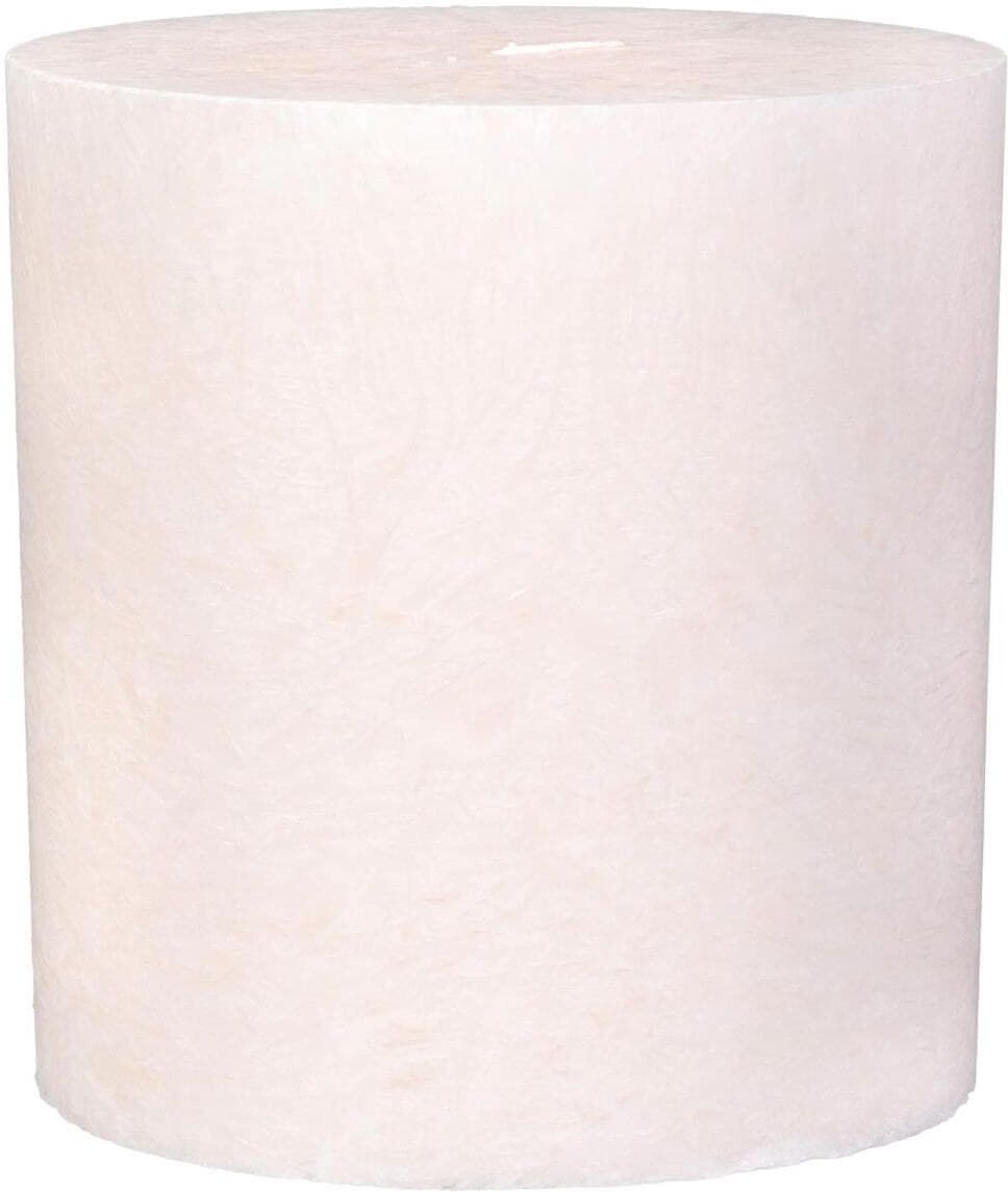 Stumpenkerze HERZOG KERZEN AG "Kristallo Zylindro", beige (natur), H:10cm Ø:10cm, Kerzen, Stumpenkerze natur Ø/H: 10cm x 10cm, 1 Stk.