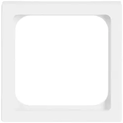 Busch-Jaeger 1746/10-84 Zwischenring 50x50 mm Für Kommunikations-Steckverbinder studioweiß - 2CKA001710A3522 17461084