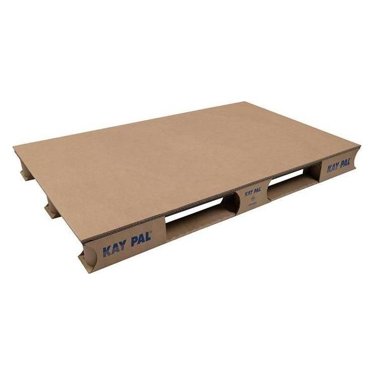 Transpak Wellpapp-Palette Masse 1200x800mm 2 Einfahröffnung wellpappe braun (6 Stk.) (7500249)