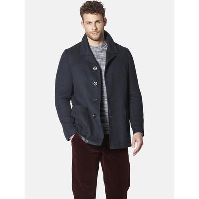 Langjacke BABISTA "Mantel RIGELLI", Herren, Gr. 60, blau (dunkelblau), Obermaterial: 80% Polyester COOLMAX PES(Coolmax). 20% Wolle mw., Jacken Langjacke