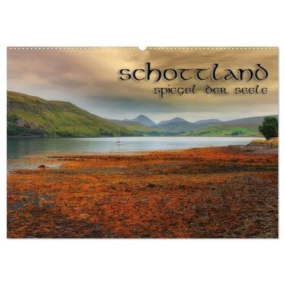 Schottland - Spiegel der Seele (Wandkalender 2026 DIN A2 quer), CALVENDO Monatskalender