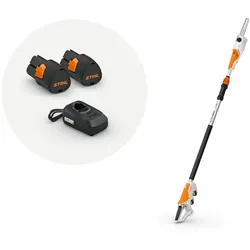 STIHL Akku-Hochentaster HTA 30 Set - AS-System - 2x Akku AS 2 und Ladegerät ALS ...