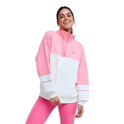 Sweatshirt ROXY "Ess Energy New", Damen, Gr. XS, plumeria, Obermaterial: 100% Baumwolle., Sweatshirts Sweatshirt