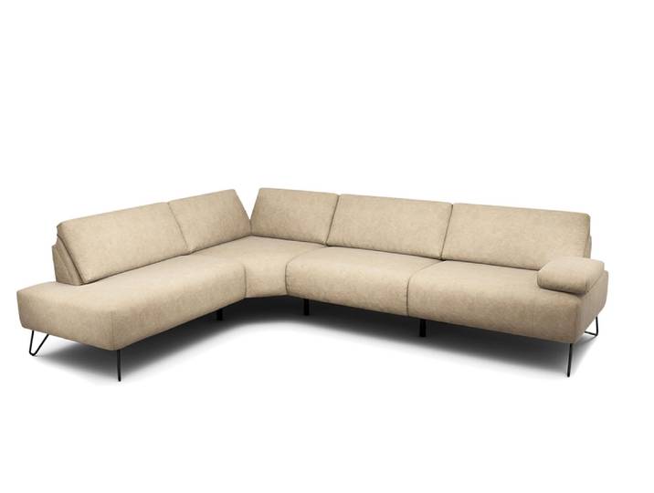 Ecksofa Cosy2, Sensoo, off-white, Textil